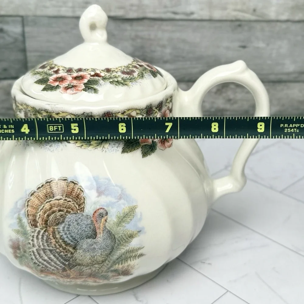 Queens Myott Thanksgiving Teapot